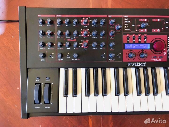 Waldorf Q+ (Plus) уникальный раритетный синтезатор