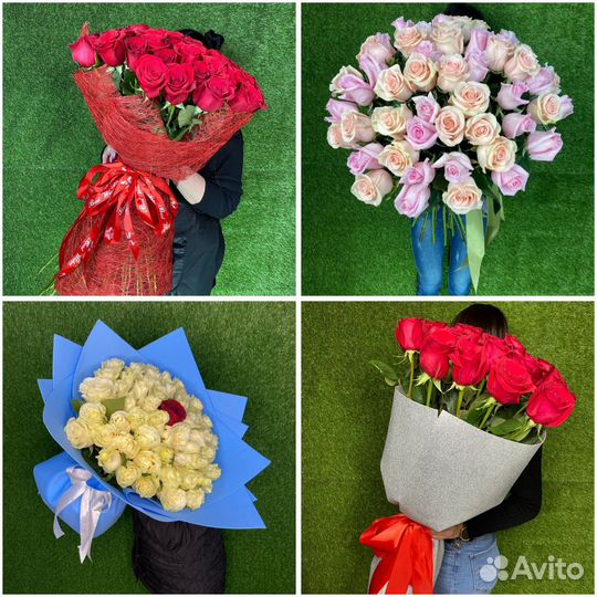 Цветы розы букеты 25/510/101 роза Брянск