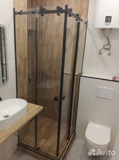 Душевые кабины под ключ и душевые ограждения