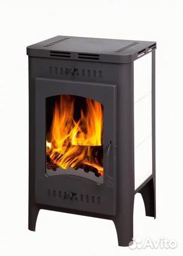 Печь камин на дровах