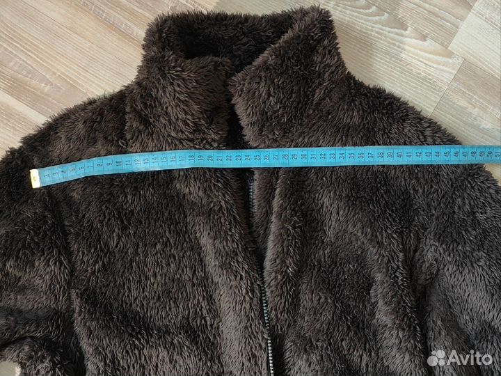 Куртка uniqlo плюшевая на молнии