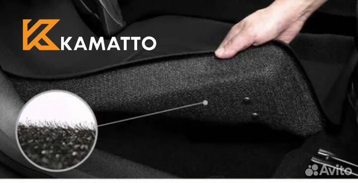 Kamatto PRO - 3D авто коврики Toyota Prius 2015+
