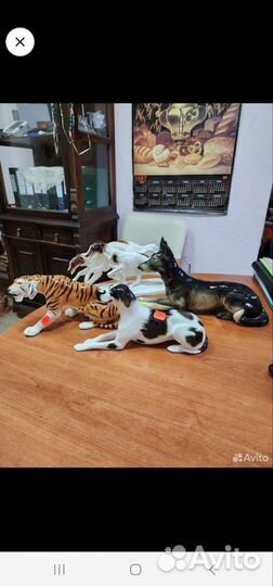 Советский фарфор собаки