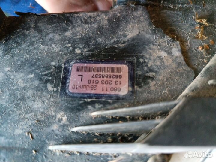 Противотуманные фары с поворотником