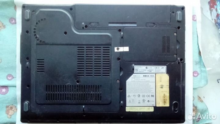 Два ноутбука MSI на запчасти или ремонт