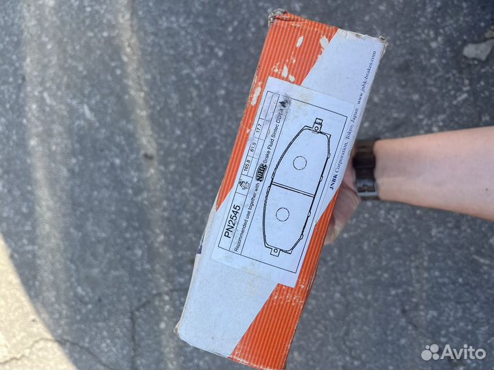 Тормозные колодки передние NiBK Nissan Patrol Y61