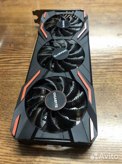 Видеокарта GTX 1080 Gigabyte Windforce OC 8G