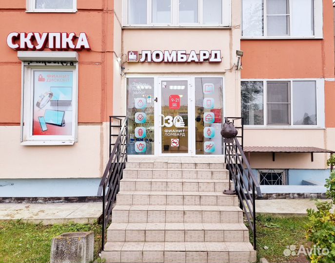 Золотые серьги 585 пробы с фианитом детские