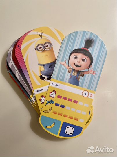 Карточки миньоны из Магнита