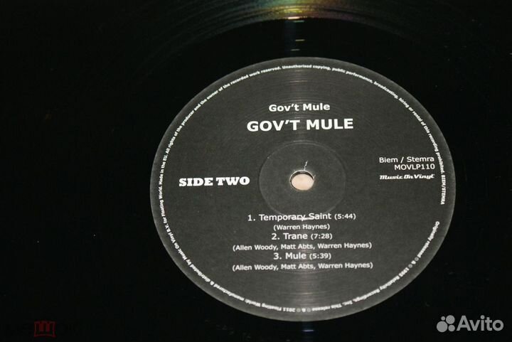 Gov't Mule - Gov't Mule -1995 2xLP 1-st press