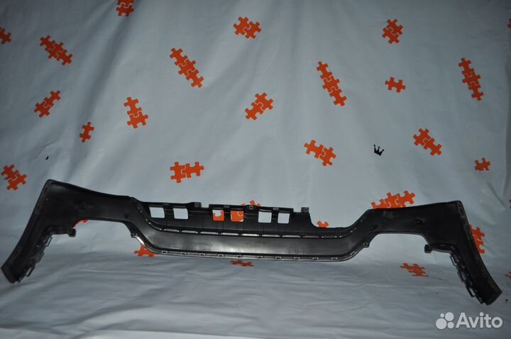 Накладка заднего бампера KIA Rio X Line