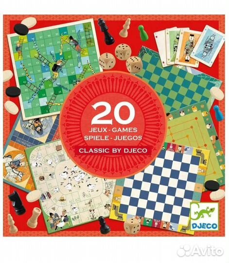 Настольные игры djeco