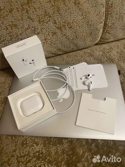 Наушники apple airpods 3 lux