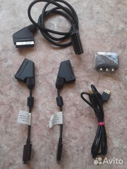 Кабели scart, hdmi, переходник scart