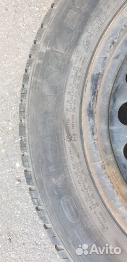 Колеса в сборе 205/60 R16 Nokian Штамп 6.5X16(39)