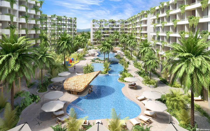 Квартира-студия, 30,3 м² (Таиланд)