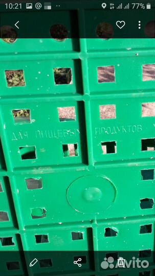 Ящик для хранения и перевозки пищевых продуктов