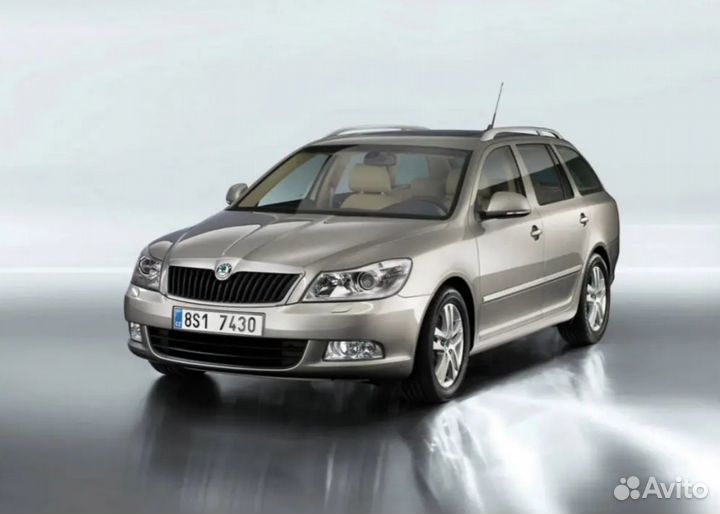 Коврик в багажник skoda Octavia II 2007-2014, хб