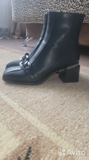 Ботинки демисезонные женские натуральная кожа