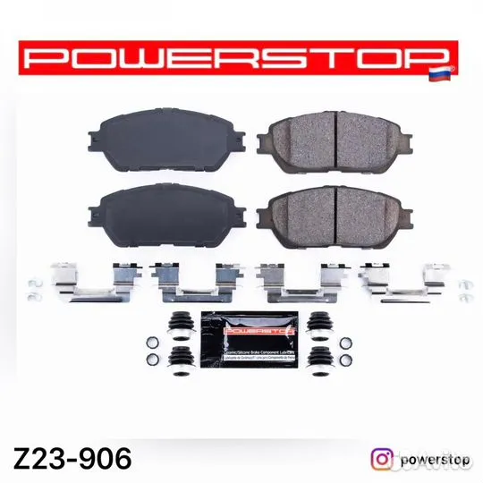 Тормозные колодки powerstop для Toyota Camry V30