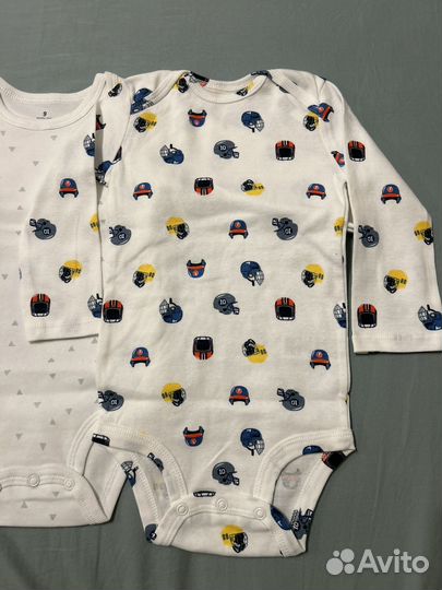 Боди с длинными рукавами 74