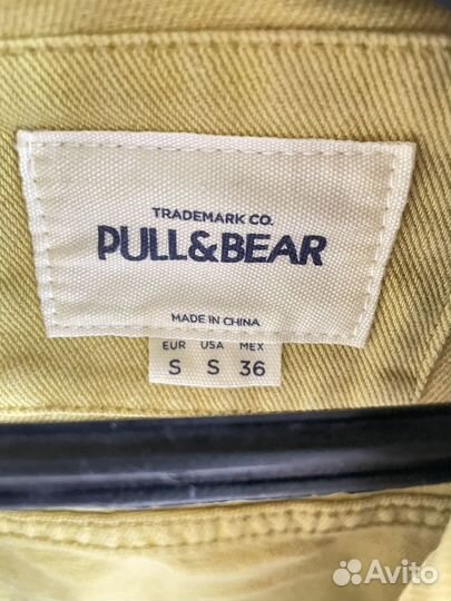 Джинсовка мужская pull bear S 42