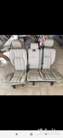 Задний диван Range Rover 3