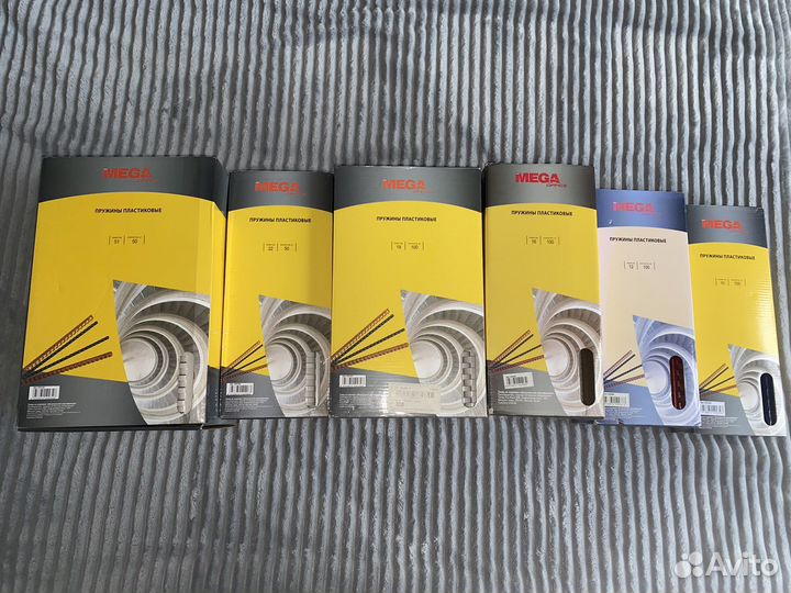 Пружины пластиковые для переплета