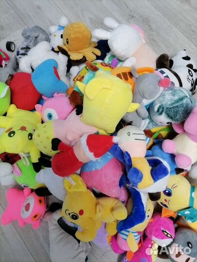 Мягкие игрушки пакетом