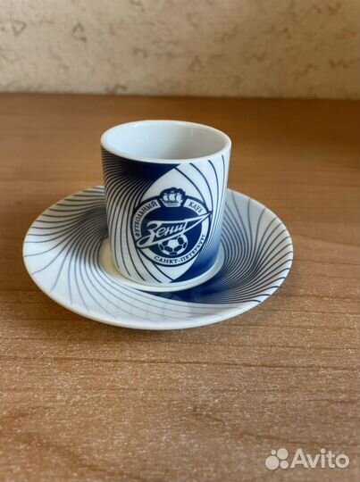 Чашка с блюдцем Зенит