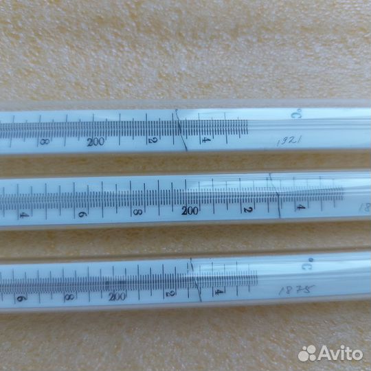 Термометры ртутные СССР от 160 до 500' С