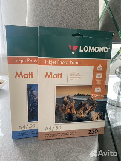 Фотобумага для струйного принтера