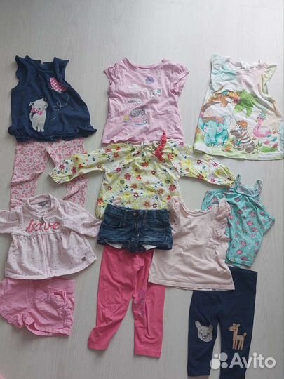 Детские вещи пакетом на девочку 92 98