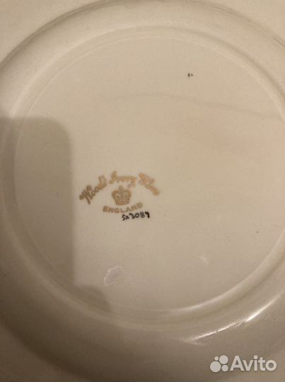 Винтажная тарелка