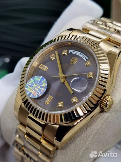 Роскошные мужские часы Rolex на гарантии