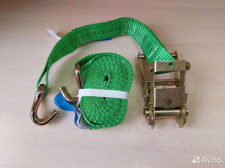 Стяжной ремень для прицепа, нагрузка 1,0/2,0т, L