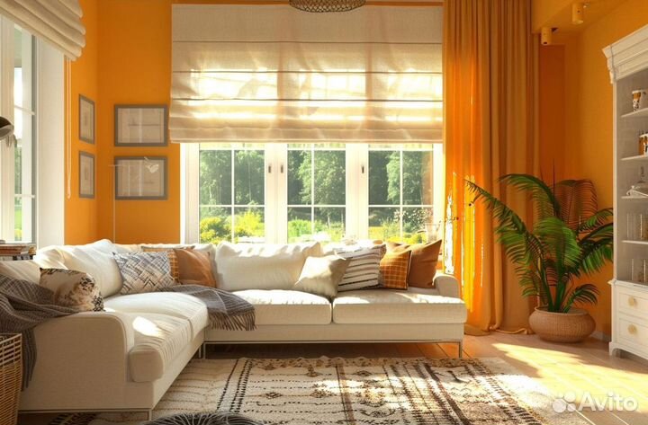 Шторы двойные