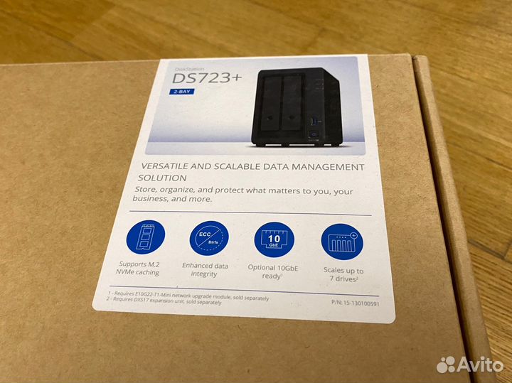 Сетевое хранилище данных NAS Synology DS 723+