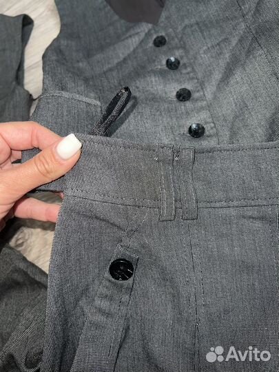 Серая школьная форма Sky Lake 128-134-140