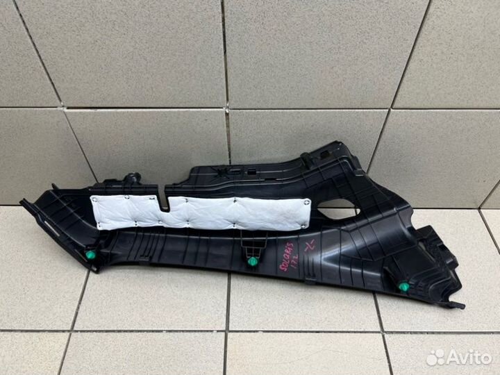 Обшивка стойки задняя левая Hyundai Solaris седан