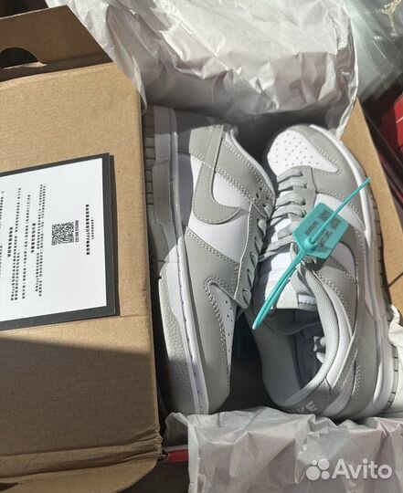 Nike dunk low grey fog Оригинал Пойзон