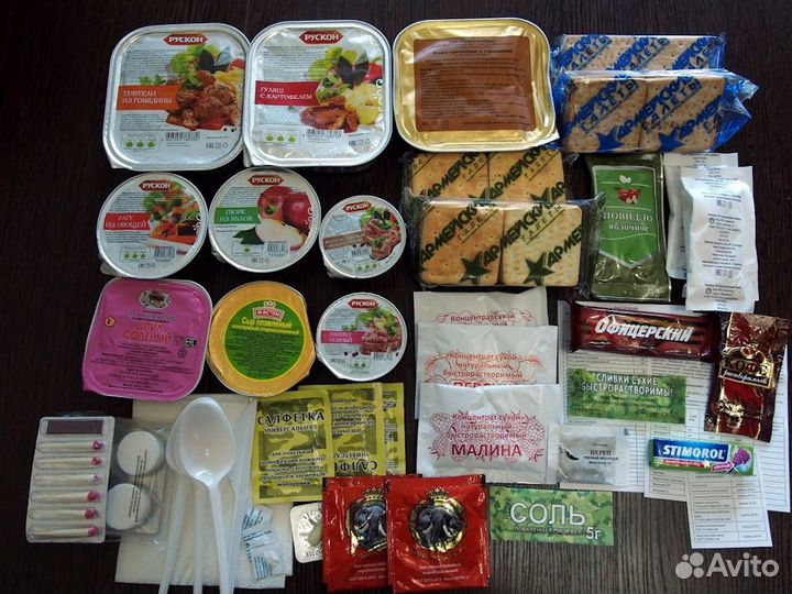 Рацион питания ирп сухой паек все номера