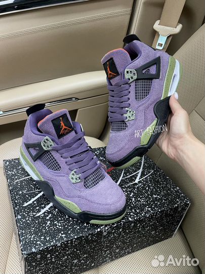 Nike Air Jordan 4 Retro Canyon Purple (36-45)