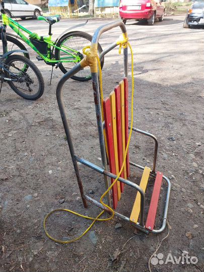 Детские зимние санки