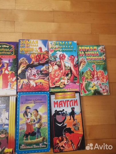 Видеокассеты мультфильмы, фильмы