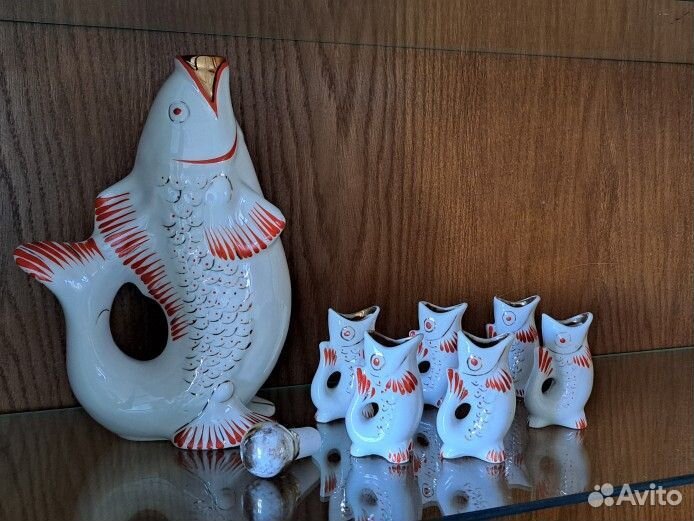 Графин со стопками СССР 