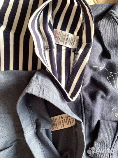 Лосины (3 пары) + боди новый + свитшот на флисе