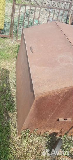 Ящик металлический ларь