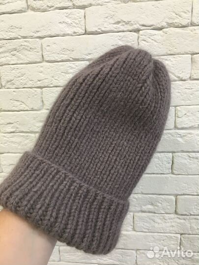 Шапка из пуха норки