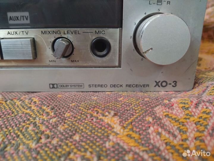 Амплитюнер с декой Сони